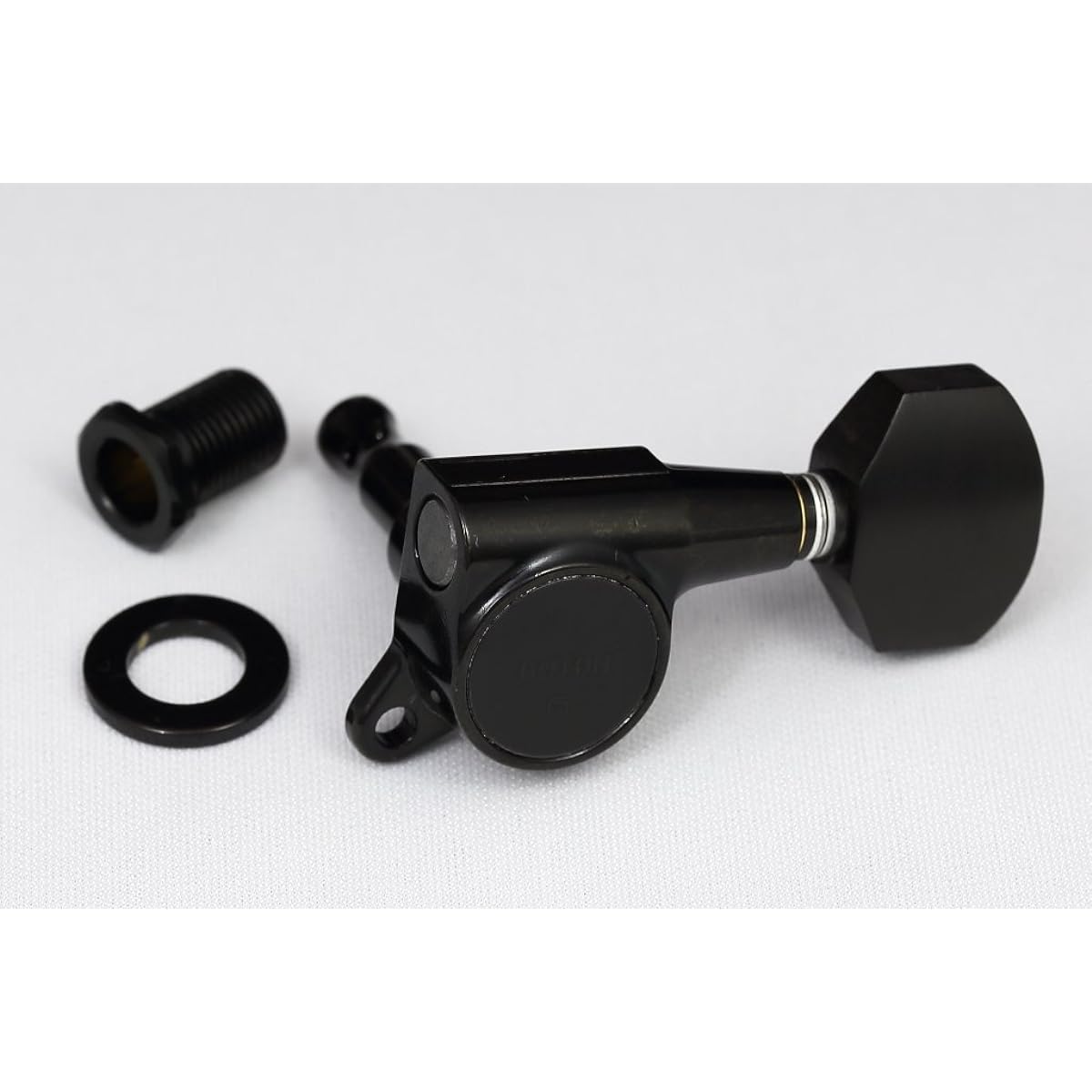 GOTOH Guitar Peg SG381 R6 (Right 6 Strands) Magnum Lock Black Chrome Knob EN07