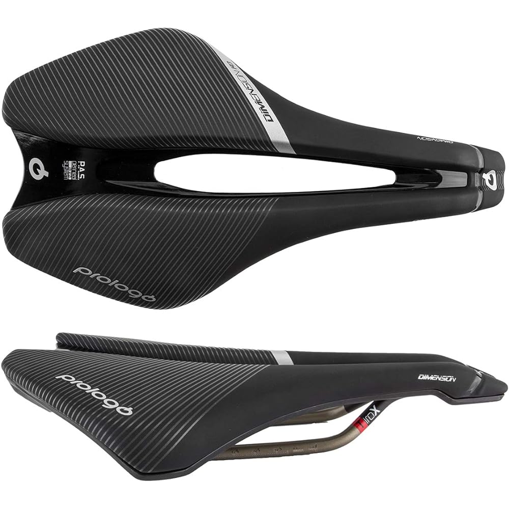 Prologo Dimension Tirox 179g 245x143mm Metal Rail Saddle Hard Black