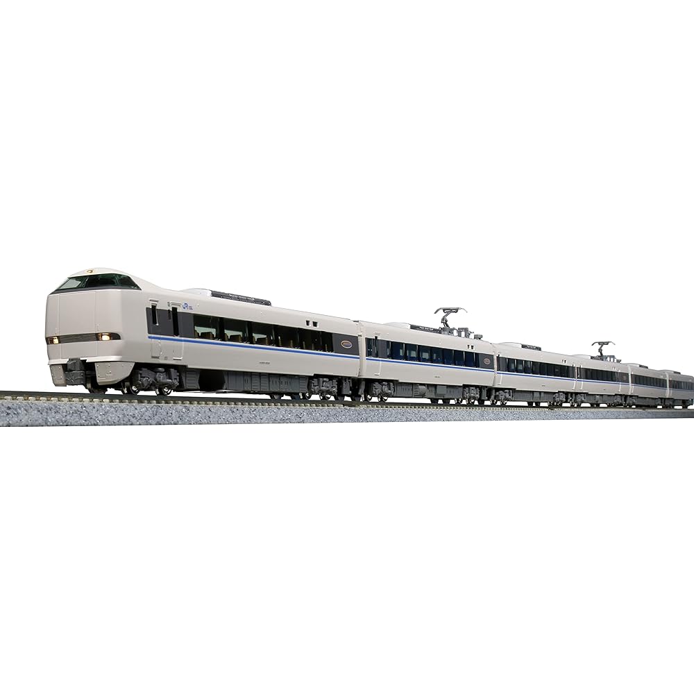 KATO N Gauge 683 Series 4000 Thunderbird Old Paint 9-Car Set 10-1747 Railway Model Train White