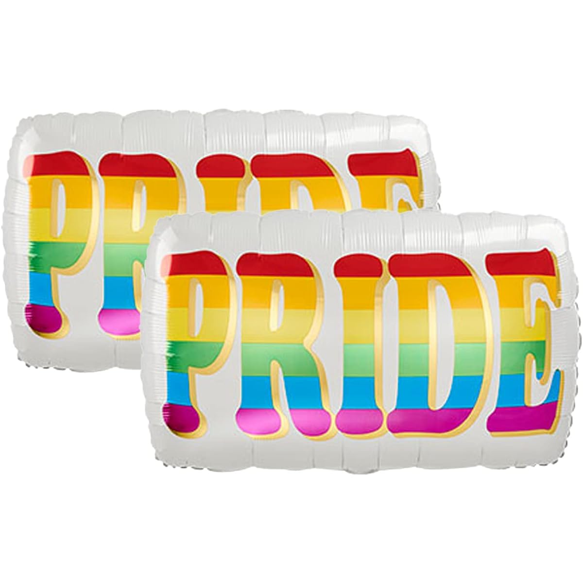 Set of 2 Pride Banner 28" Foil Party Balloons