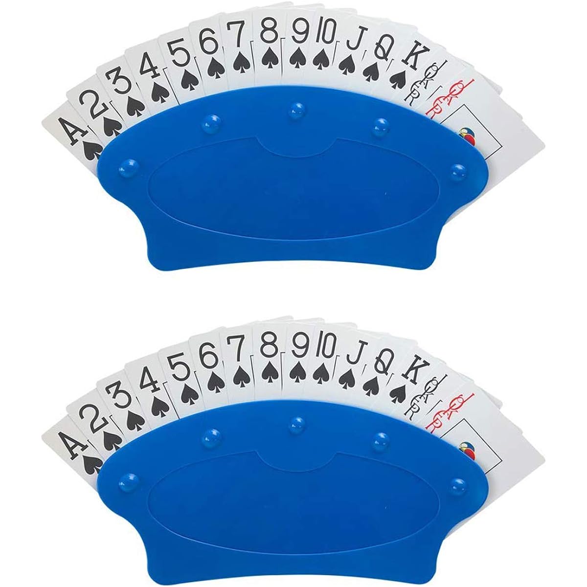 TraderPlus Playing Card Holder Rack Shuffler 2 Pieces
