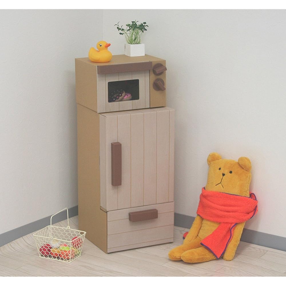 Mori Shiki Kogyo (Moriishiki) Play Cardboard Refrigerator & Range