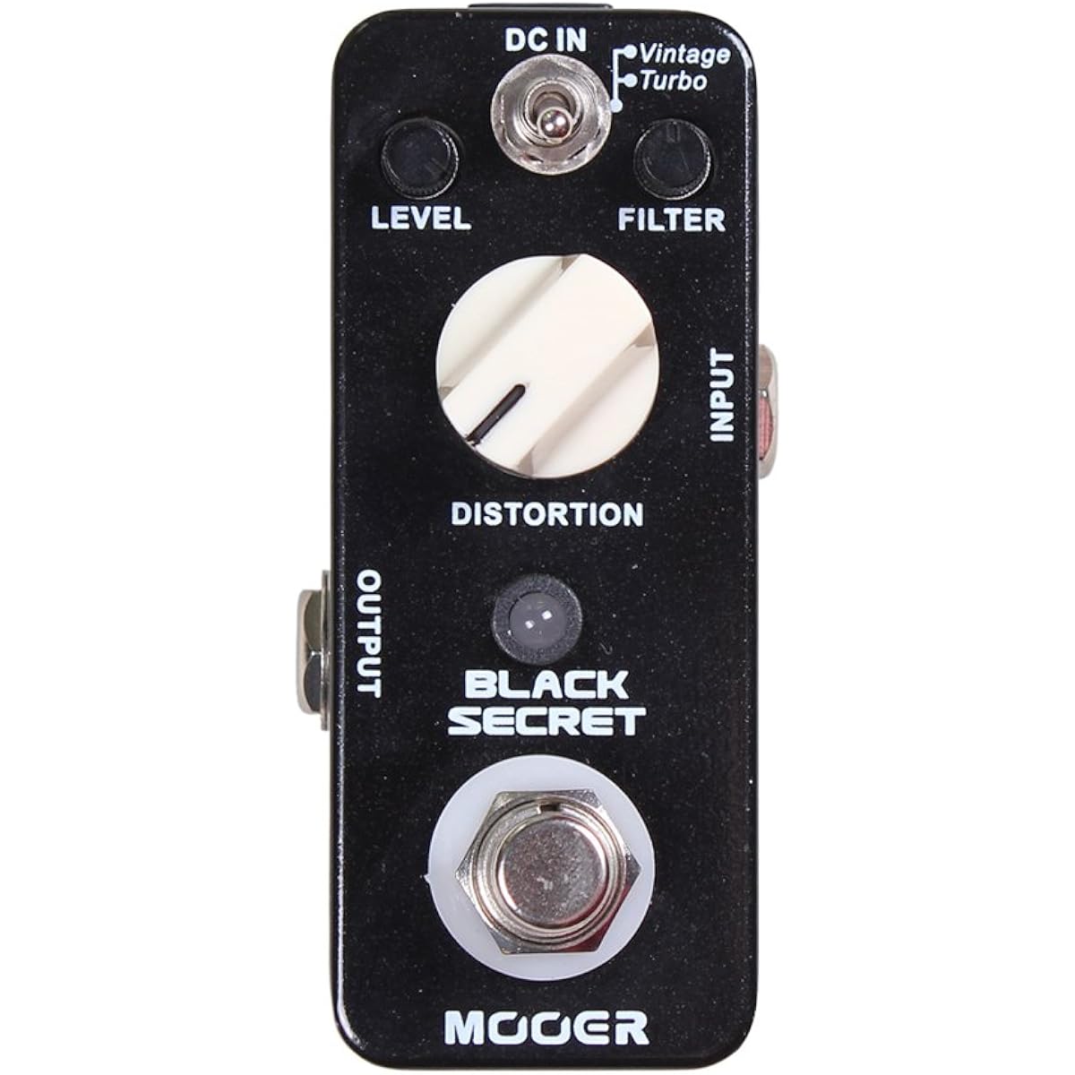 MOOER Black Secret Distortion Effect Pedal