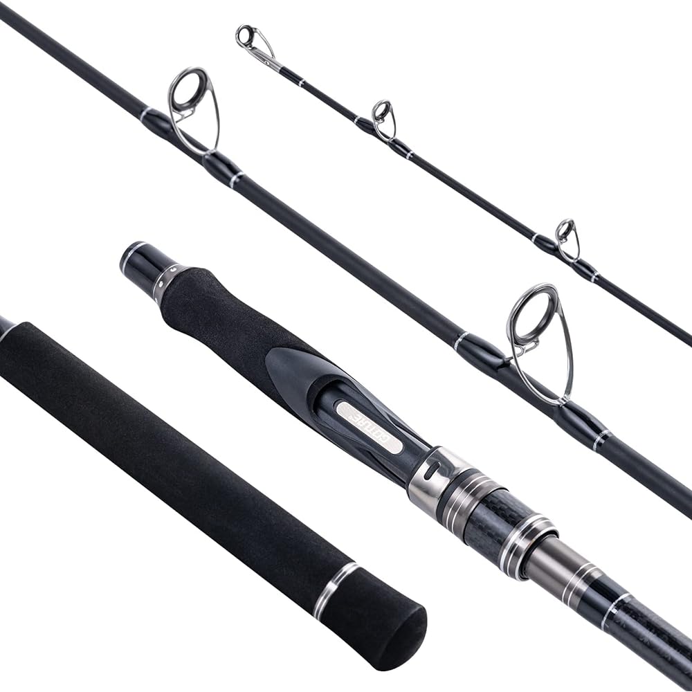 Goture Jigging Rod with Detachable Grip High Strength Spinning/Bait Jigging 1.83M/1.98M 6ft/6.6ft ML/M/MH Sea Fishing/Boat Fishing Blue Fish, Root Fish, Hairtail, Red Sea Bream, Redfish, Grouper [REGAUL Series] ]