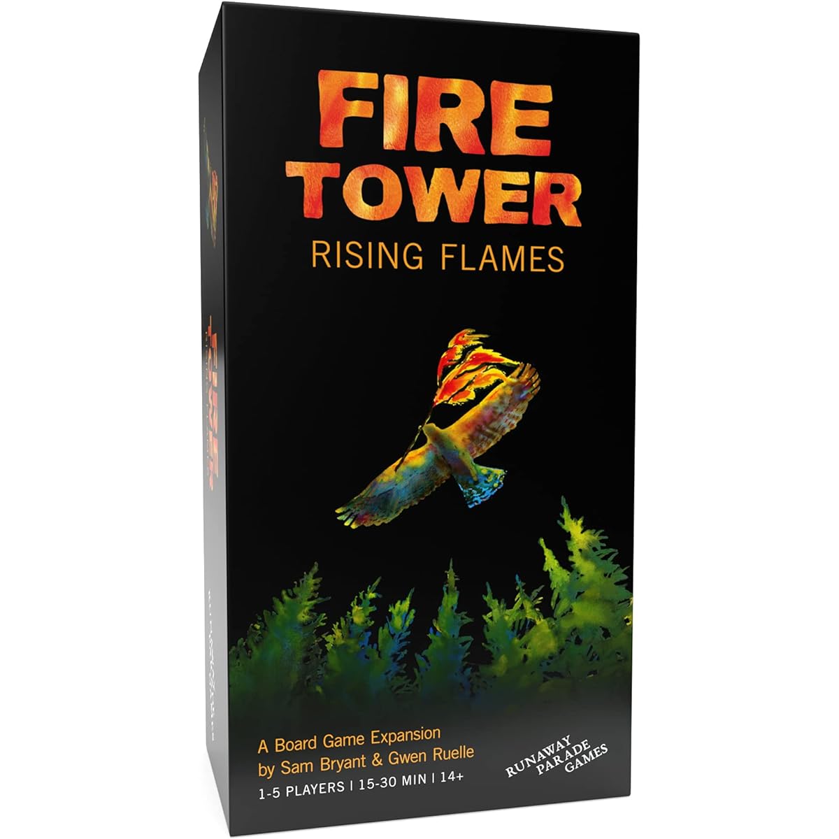 Runaway Parade Game Fire Tower Rising Flame Expansion (Standard): Fight fire in this fast strategy board game
