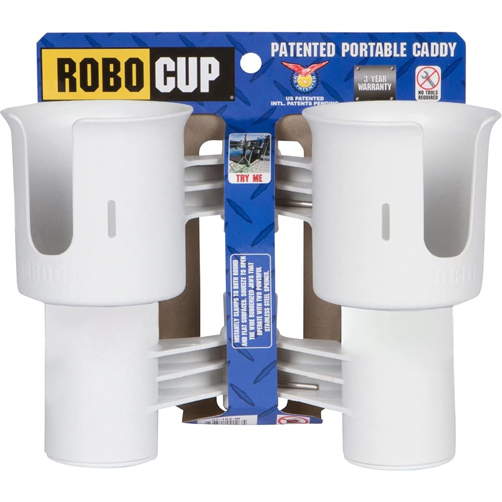 TH Marine Robo Cup Drink Holder TH-Marine ROBO CUP ROBCP-1-DP 02 White 1 piece
