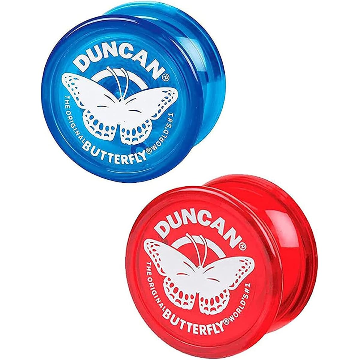 Duncan Butterfly Yo-Yo - 2 Pack - Red and Blue
