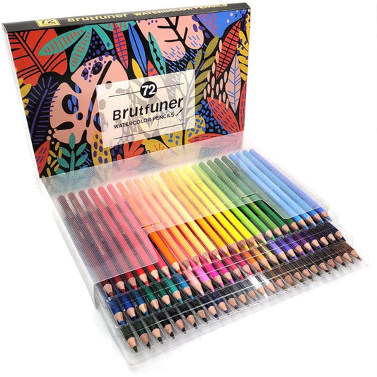 COGNOO Up to 260 Colors Colored Pencils - Premium Soft Core 260 Unique Colors, No Duplicates Colored Pencil Set for Adult Coloring Books, Artist Drawing, Sketching, Crafts (Water Soluble, 48 Colors)