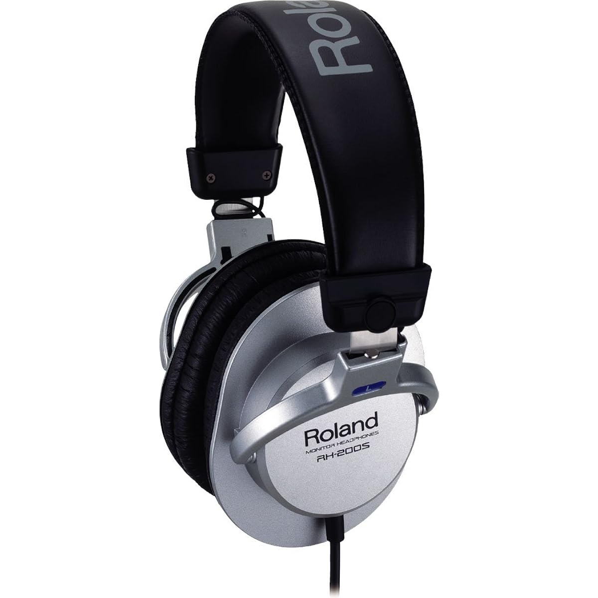 Roland - Stereo Headphones RH-200S Silver + Headphone Hanger AT-HPH300 + Marks Original Cloth Set