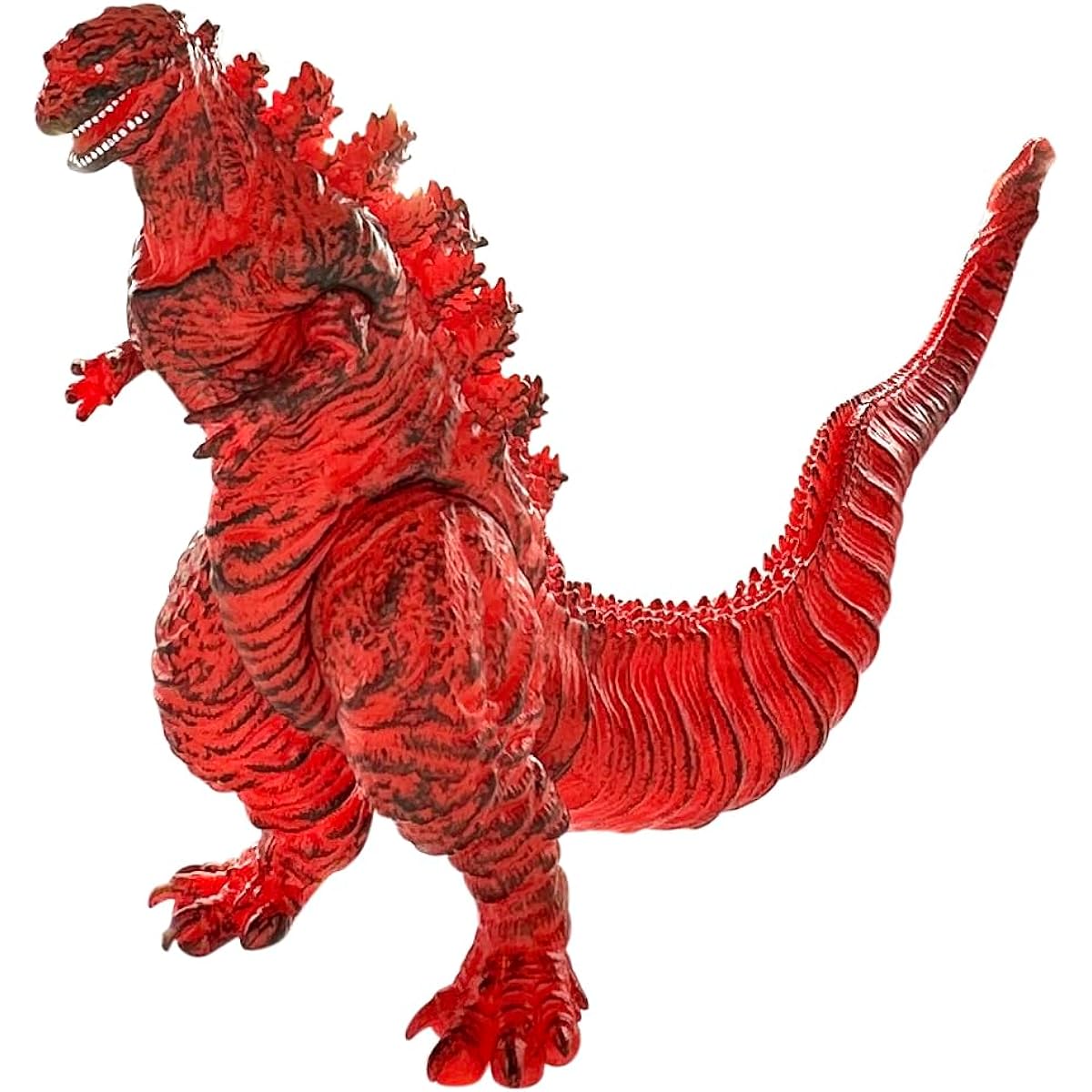 TwCare Legend of Sin Fire Godzilla Flame Movie Series Movable Joints Burning Action Figure Soft Vinyl Carry Bag
