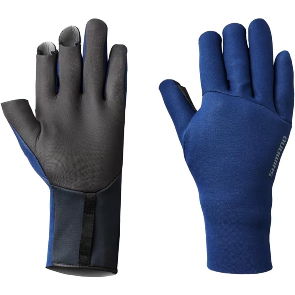 SHIMANO Double Chloroprene Gloves 3 Cut