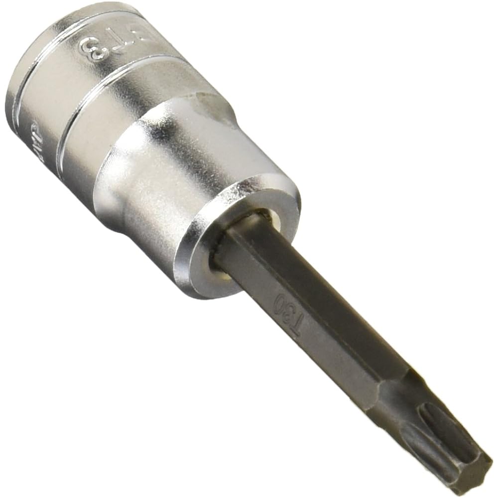 Kyoto Machinery Tools (KTC) 9.5mm (3/8 inch) T-type Torx Bit Socket Set, Set of 8 TBT308T