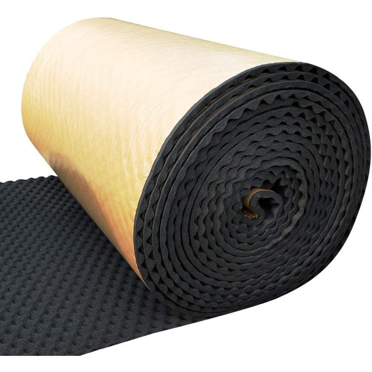 Fireproof soundproof foam, sound absorbing panel for easy installation on walls, for factories, offices, sound absorbing cotton, thickness: 5CM