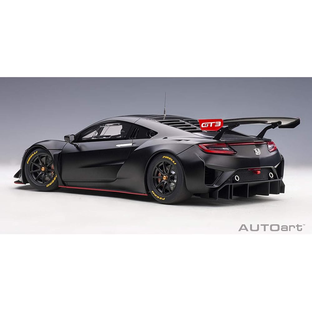 AUTOart 1/18 Honda NSX GT3 2018 Matte Black Finished Product 81899