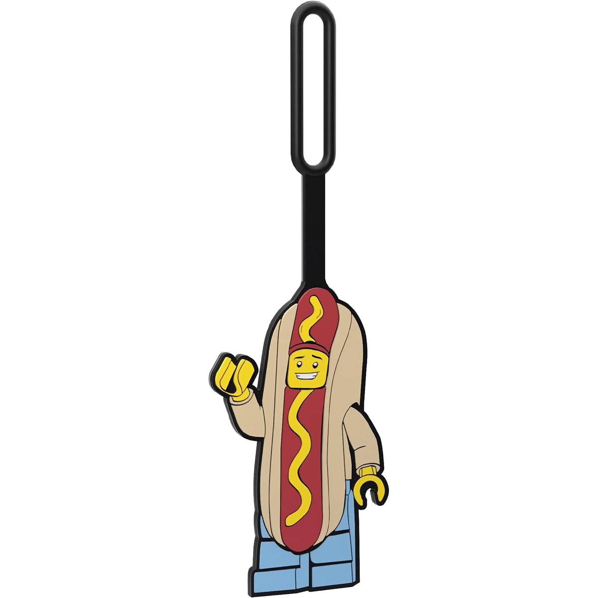 LEGO Classic Hot Dog Man Silicone Bag Tag (52615)