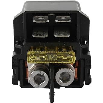 12 Volt Starter Relay Kawasaki KLR650 2008-2015 Motorcycle 651CC 27010-0774 27010-1336 Intermittent Copper 6 Terminal 20A Fuse