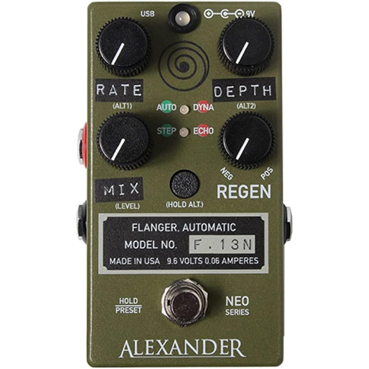 Alexander Pedals Alexander Pedals Guitar Effector Echo & Flanger F-13 Neo Flanger