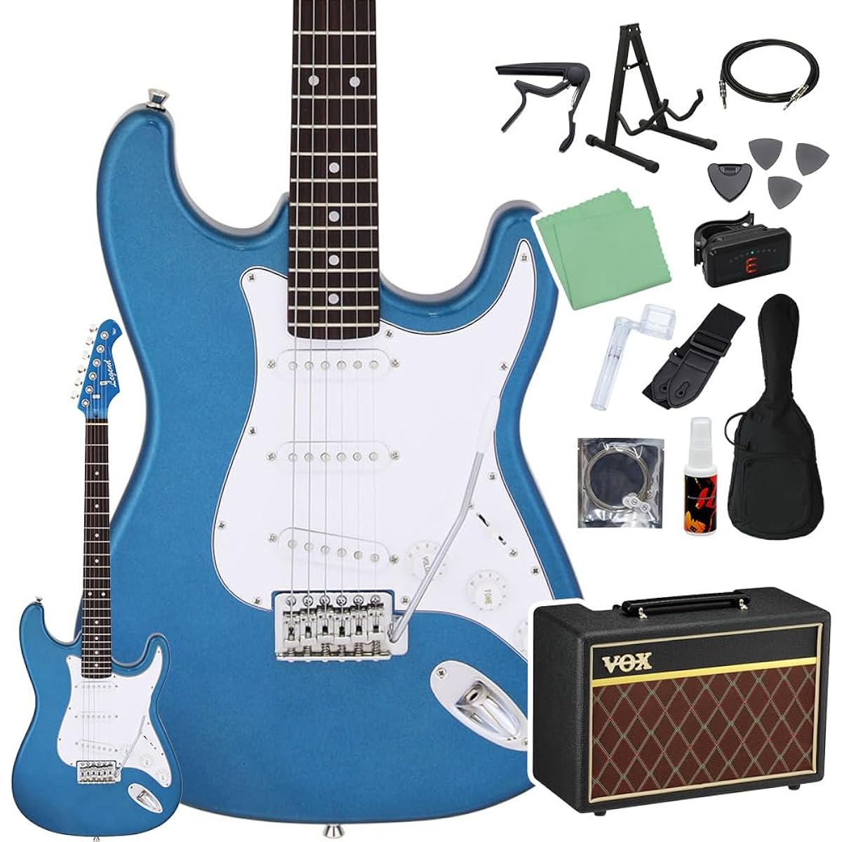 LEGEND LST-Z MBMB Electric Guitar Beginner 14-piece Set [With VOX Amplifier] Legend