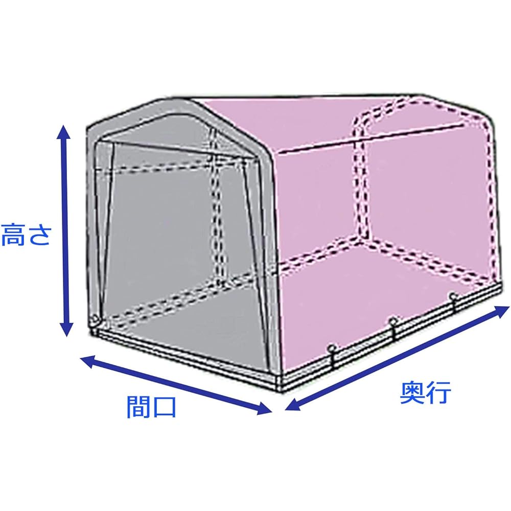 Nanei Kogyo cycle house awning for SN-4SVU