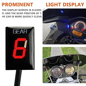 Digital Meter Display For Suzuki GSX-R600 GSX-R750 GSX-R 600 GSXR 750 GSXR600 2019 Motorcycle Accessories Gear Indicator ECU Speed Gear Display Meter Indicator Meter Display