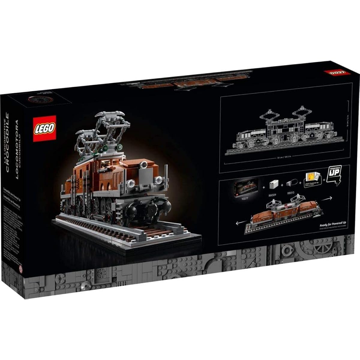 LEGO Creator Expert Crocodile Electric Locomotive 10277