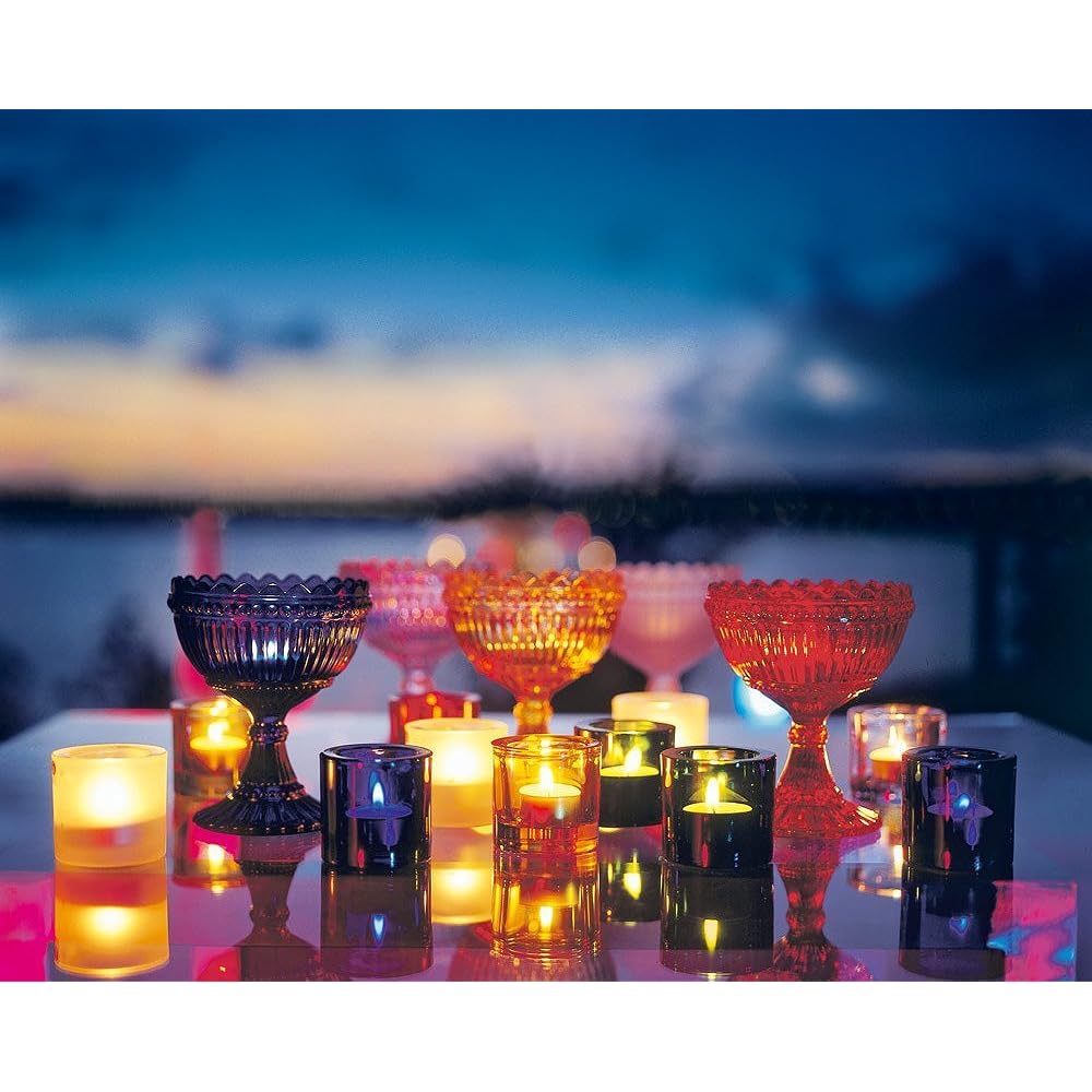 [Regular Imported Product] Iittala Millet Candle Holder Cranberry 1014352