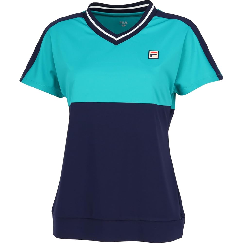 [Fila Tennis] Short Sleeve Shirt Game Shirt VL2707 Women's