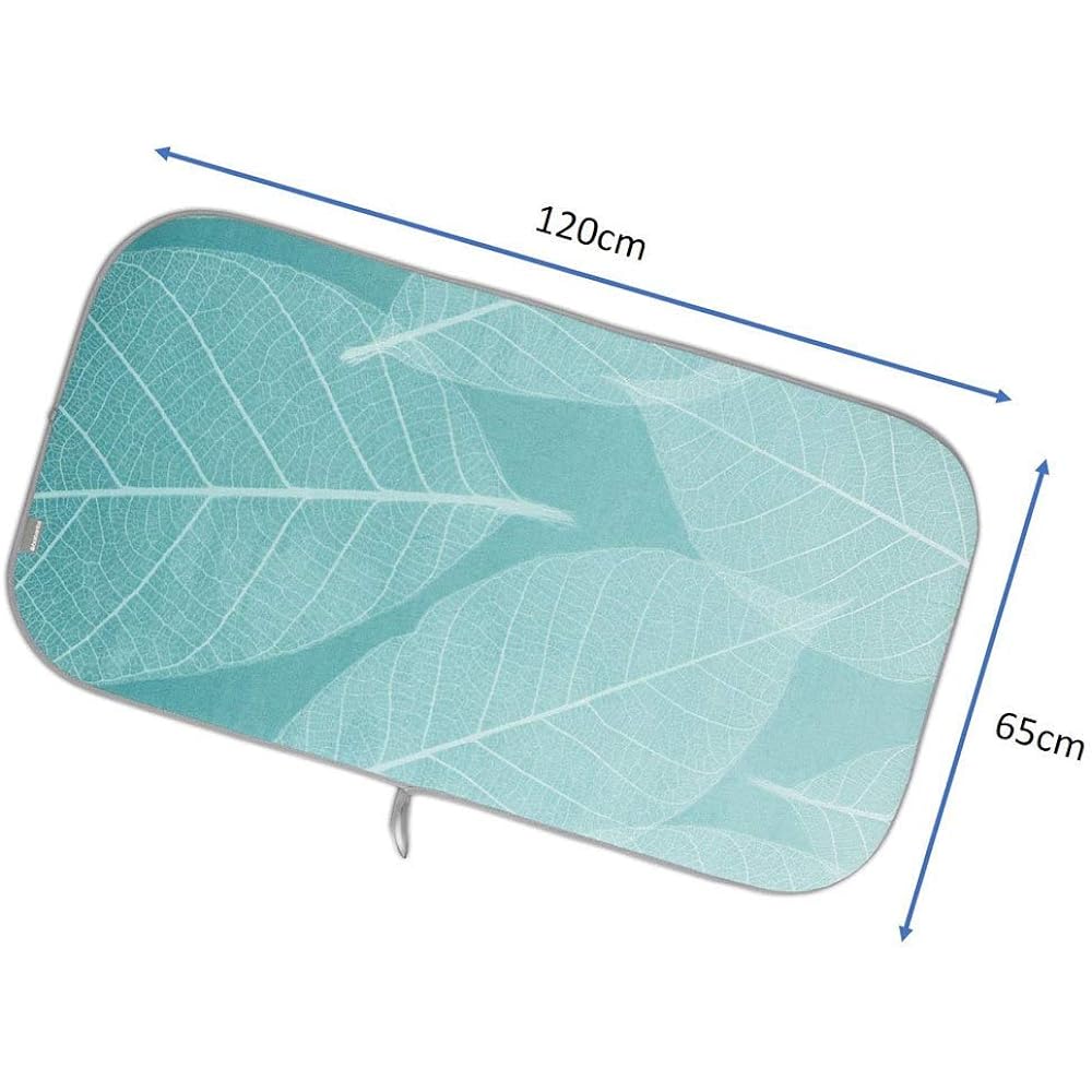 Brabantia Iron Blanket, Mint Green, 120 x 65 cm, Large Size, 6 Layer Structure, No Steam Leaking 105562
