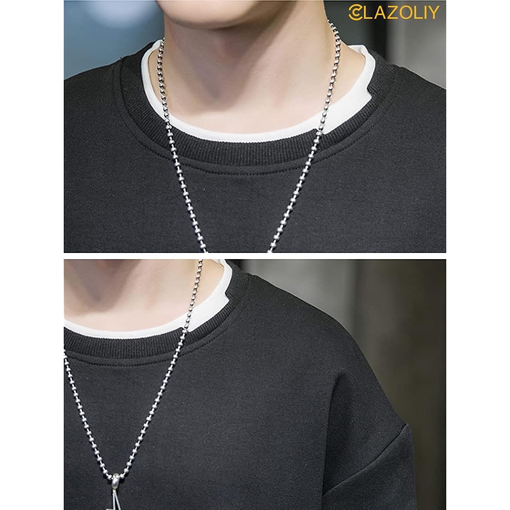 CLAZOLIY Sweatshirt Men's Hoodie T-Shirt Long Sleeve Loose Pullover Tops Casual Stylish Autumn Winter Spring CL114