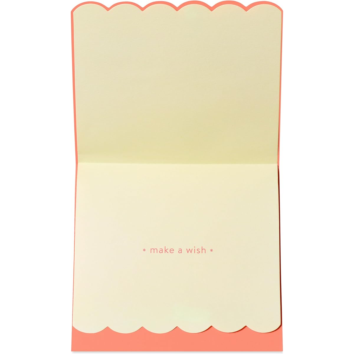 Papyrus Blank Birthday Card (Make a Wish)