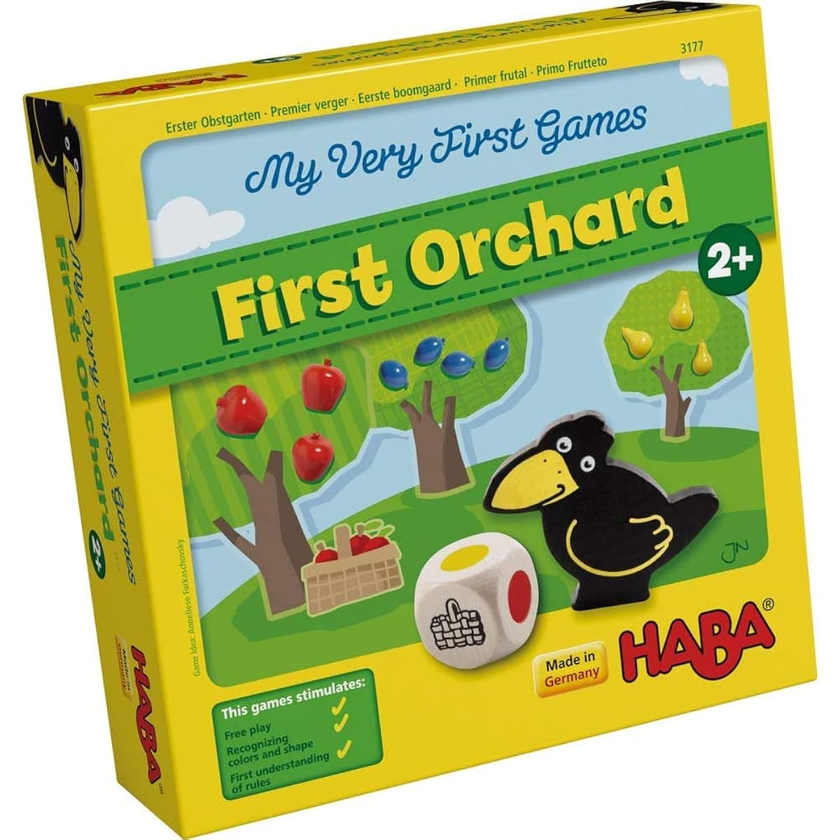 Haba First Game Protect the Fruits from Crows! 3177