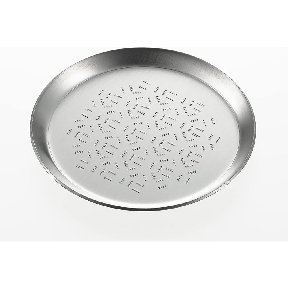 Tsuboe's finest grater, round plate -maruzara-, for wasabi only, made in Japan, Tsubamesanjo