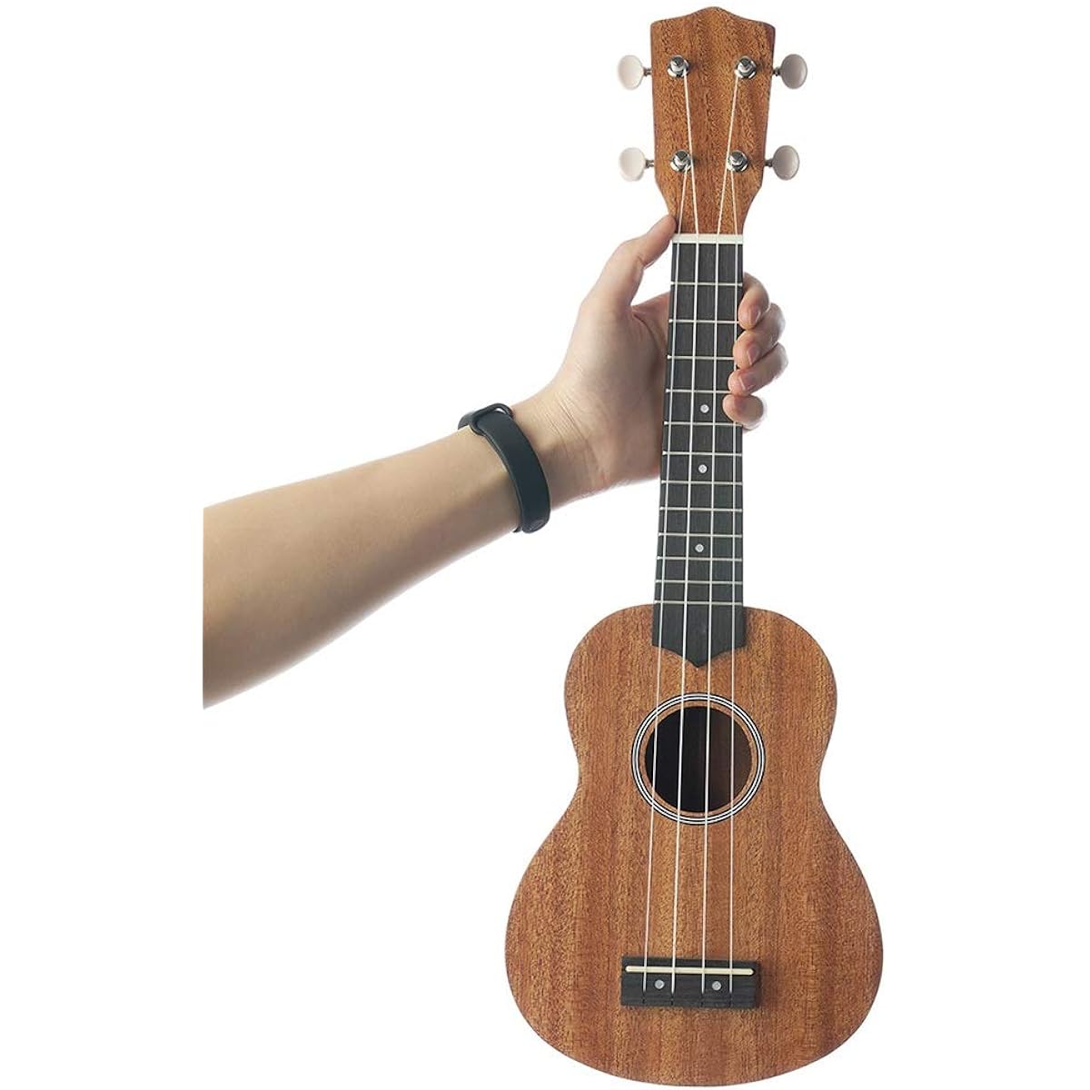 Ukulele Acoustic Ukulele Mahogany Ukulele Hawaii Guitar Natural 21inch Entry Level Ukulele (Color: Natural, Size: 21 inches)