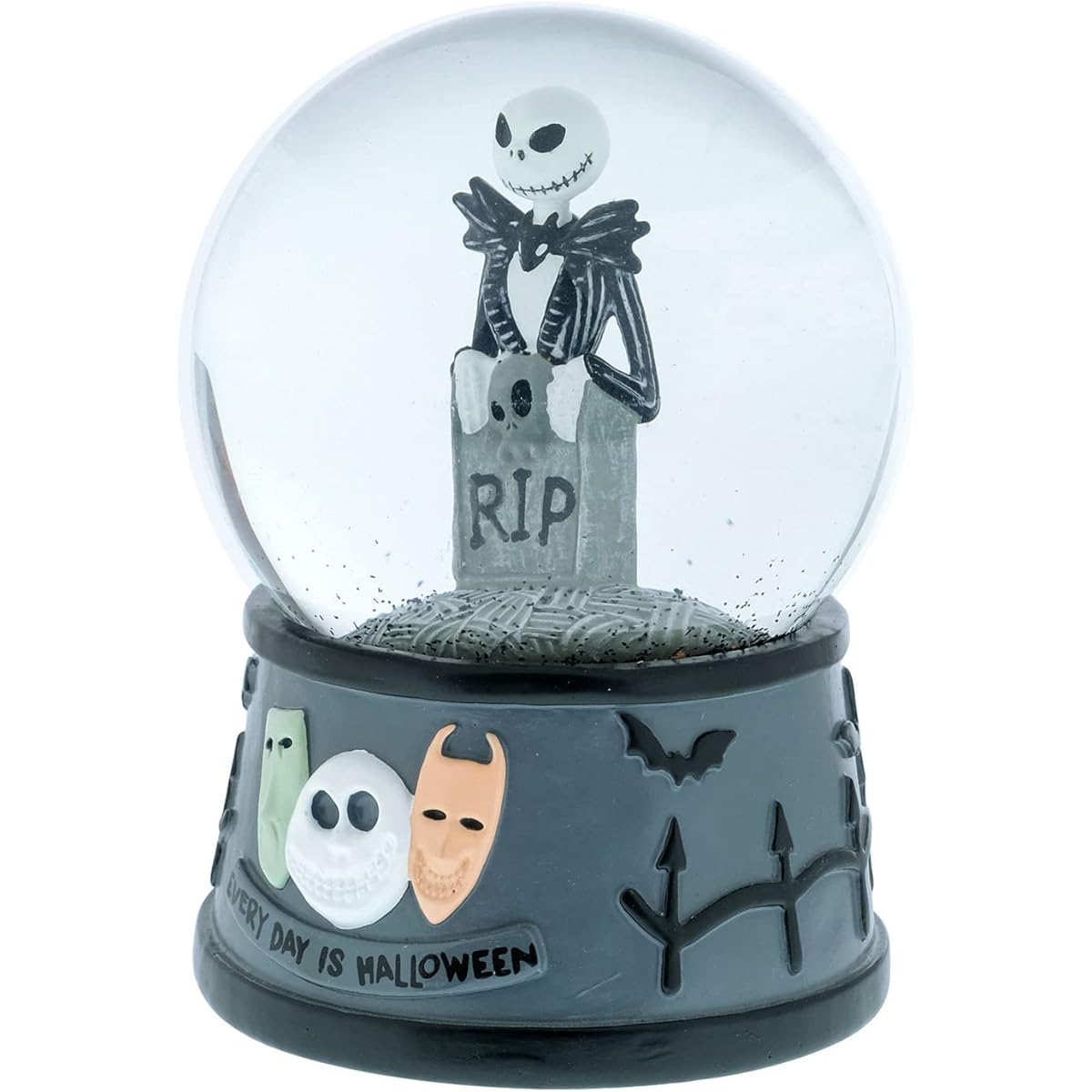Wondapop Disney Nightmare Before Christmas Jack Skellington Snow Globe Indoor Home Decor Halloween Decorations