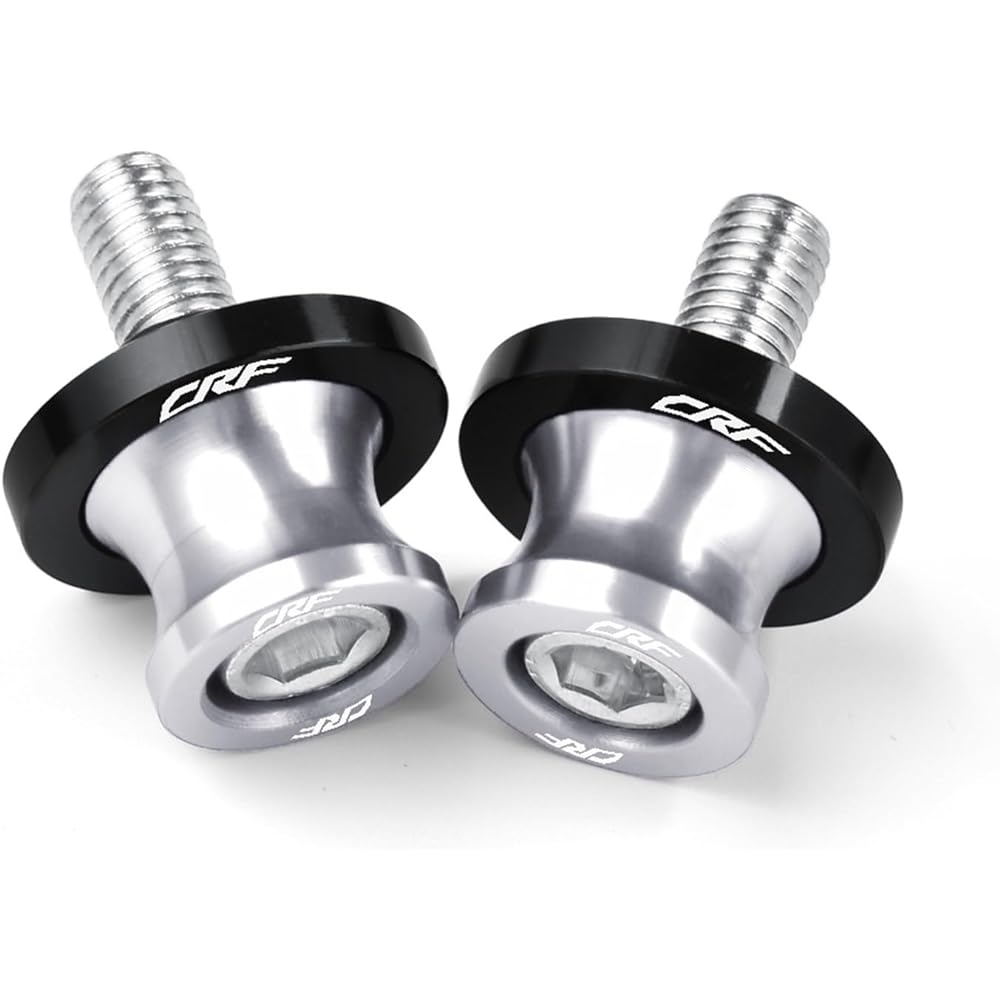 Motorcycle Swingarm Spool Slider Motorcycle Accessories CNC Aluminum 10mm Swingarm Spool Slider Stand Screw FOR CRF250R CRF450R CRF 250 450 R 2007-2021 (Color : E 8MM)