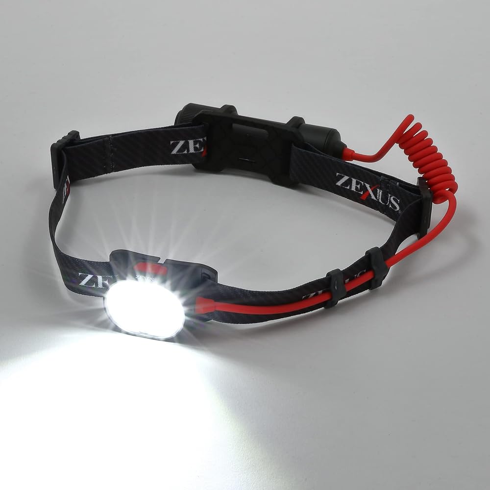 Fuji Touki ZEXUS LED Light ZX-R380 Rechargeable [Maximum 1000 lumens Main LED lighting time: Up to 98 hours White/Bulb color]