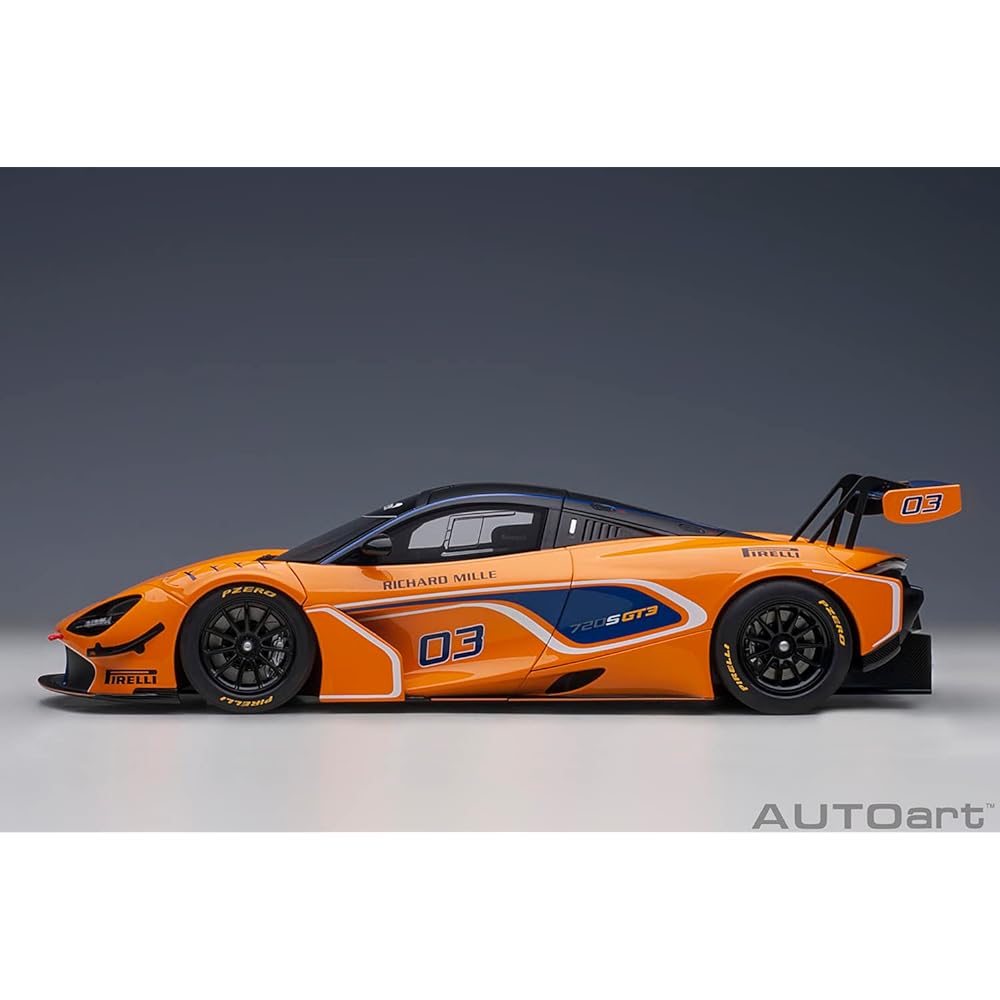 AUTOart 1/18 McLaren 720S GT3#03 Orange Finished Product 81942