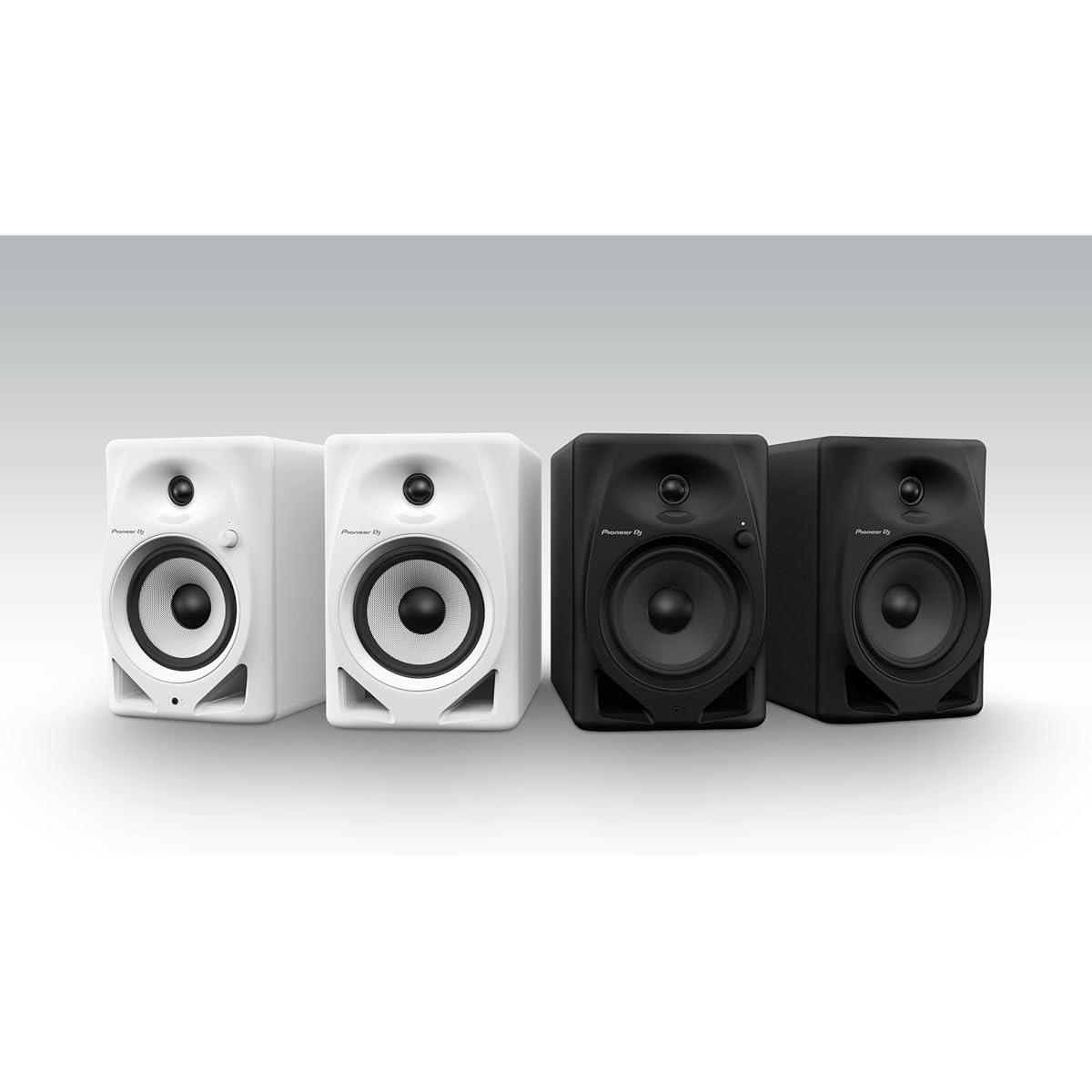Pioneer DJ 5 inch 2way active monitor speaker DM-50D-W (White) White