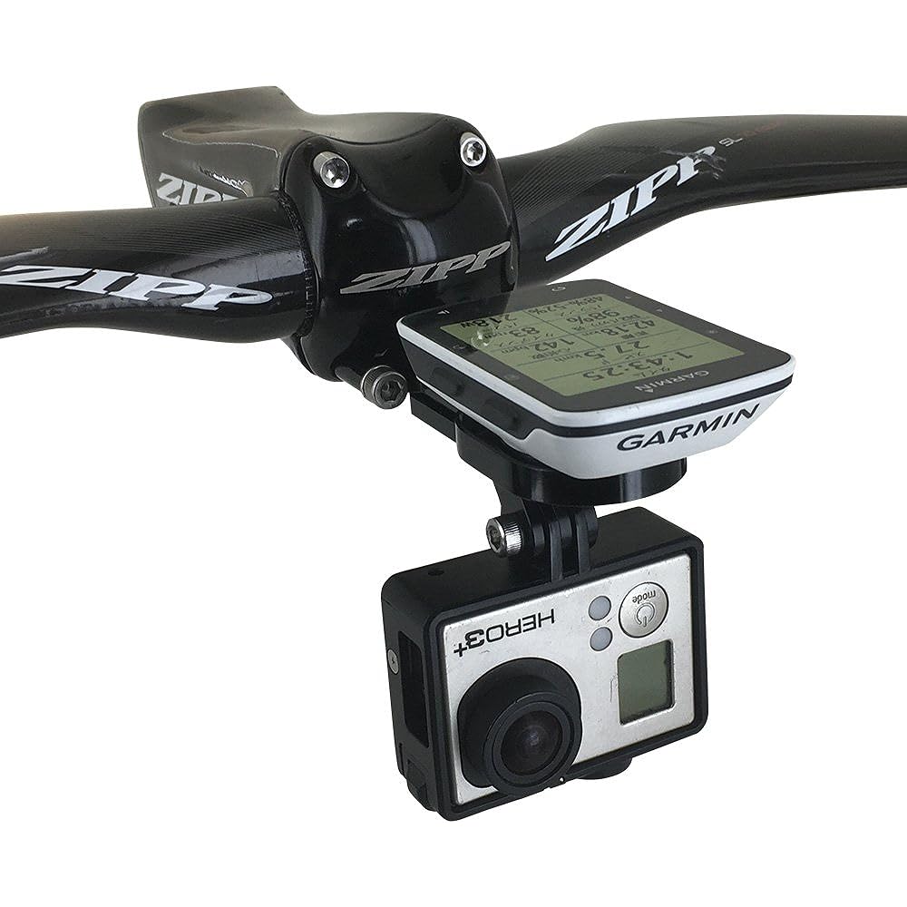 REC-MOUNTS Garmin Combo Mount for ZIPP(R) SL Sprint Stem (with bottom adapter) [ZIPP1-GM+GP]