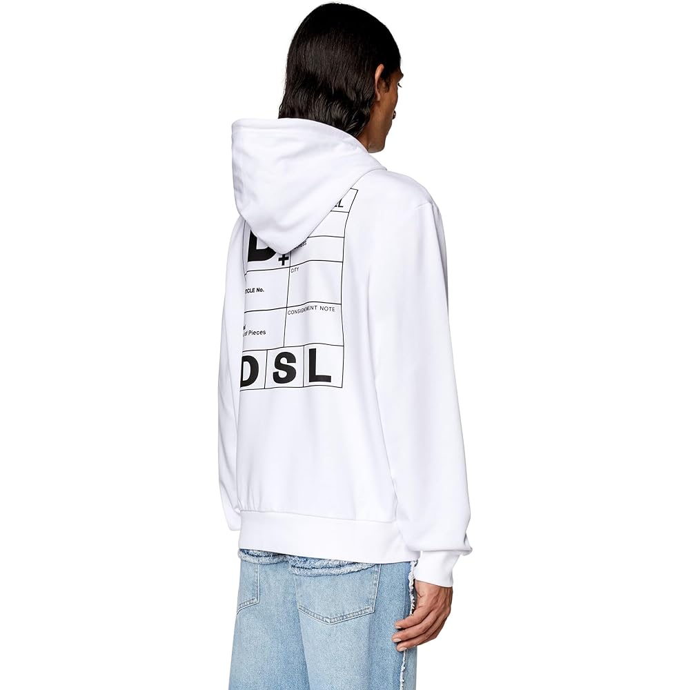 [Diesel] Men's Sweatshirt Hoodie Print A115560HAYT