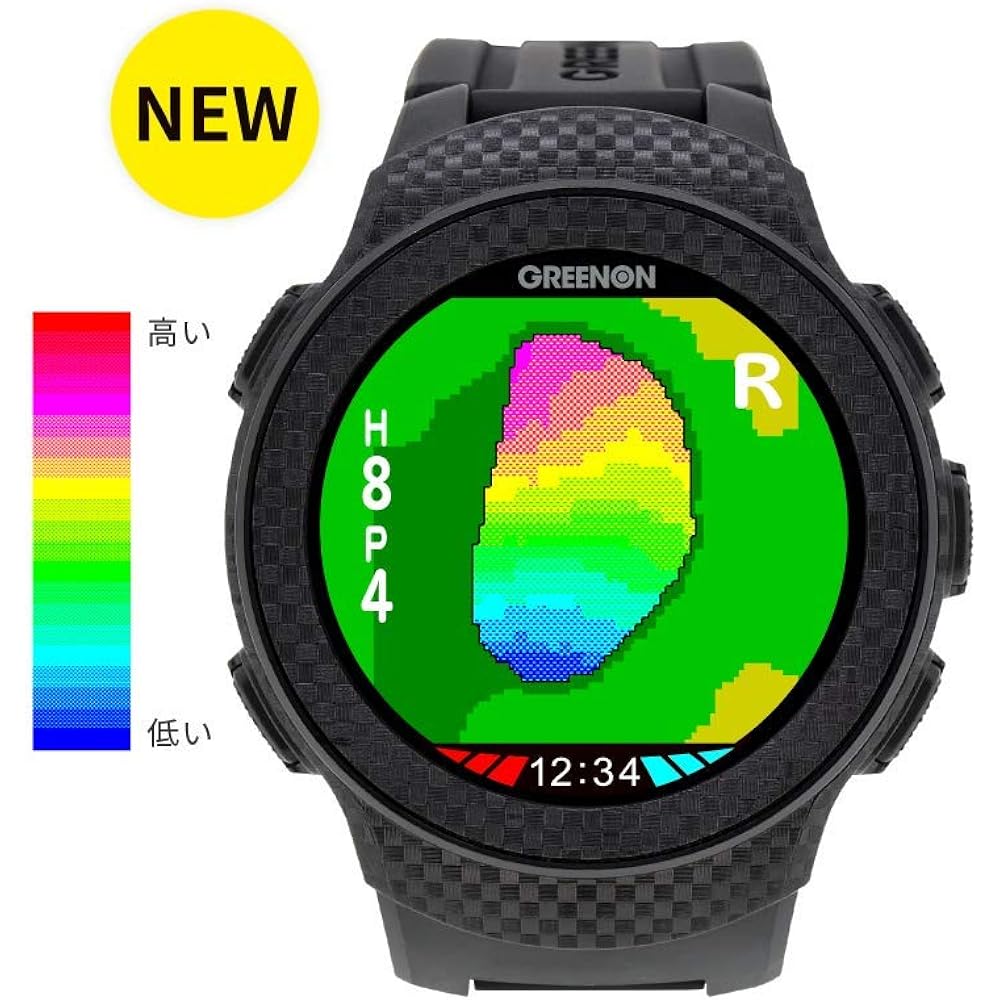 GreenOn Golf Watch The Golf Watch A1-II Unisex G017