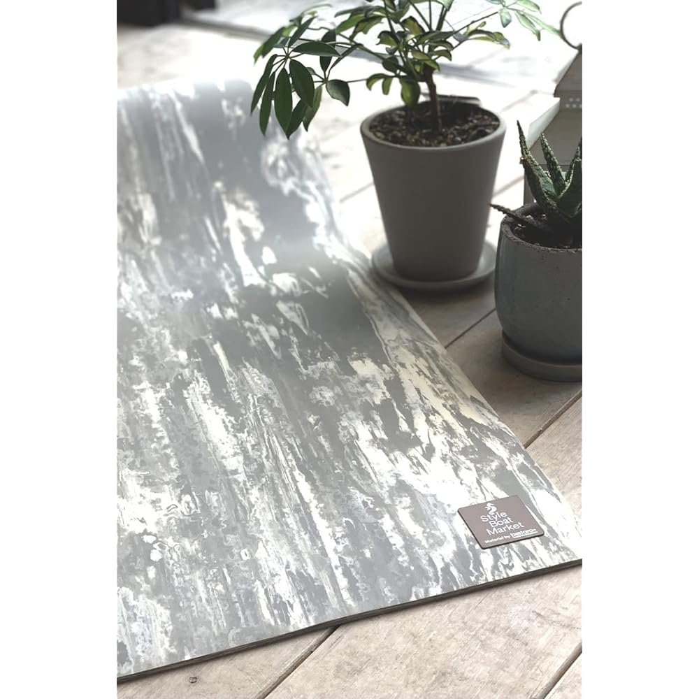 [Style Boat Market] Recovery Yoga Mat Yoga Mat Thickness 5mm Light Gray Pilates Training Fitness Exercise Mat