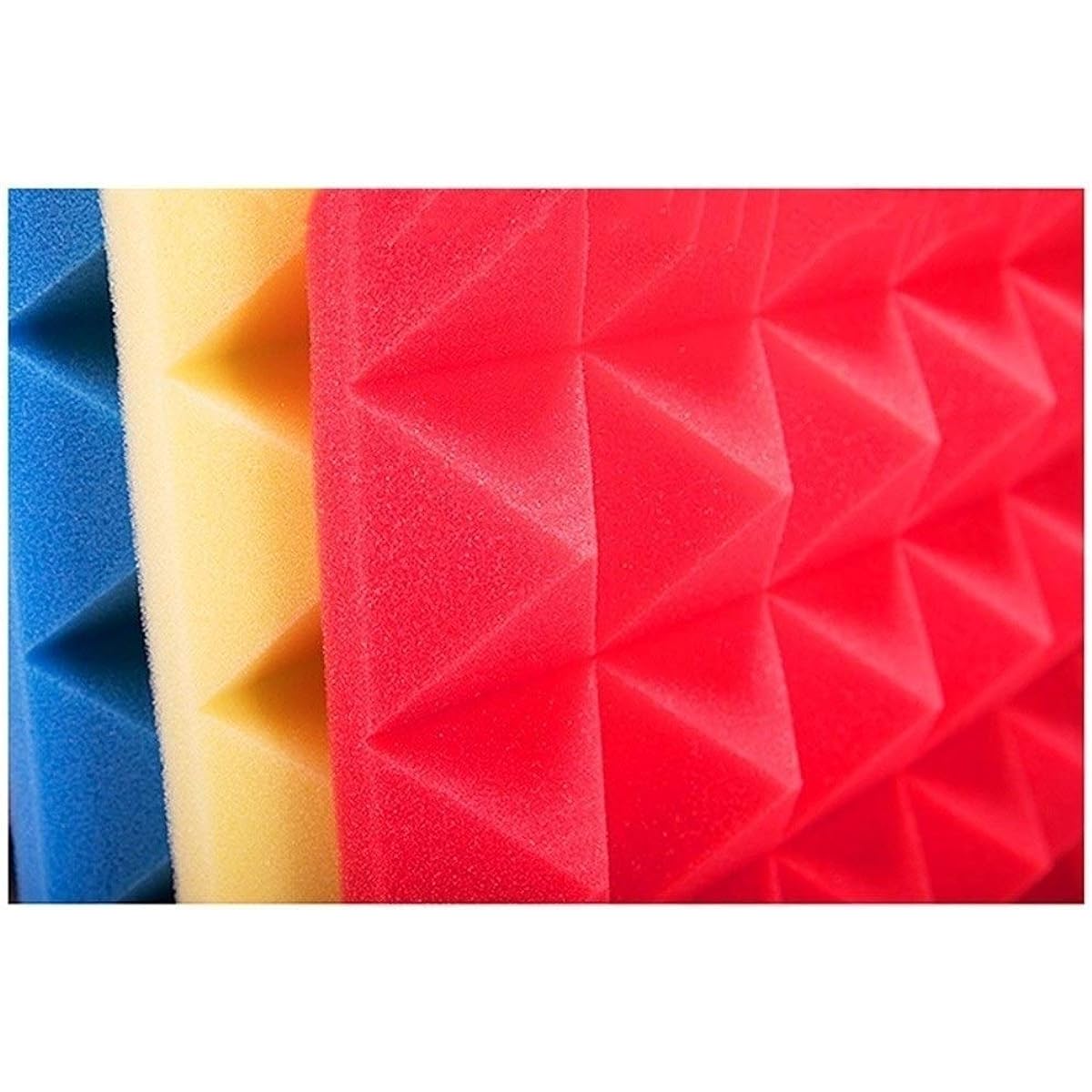 Anti-Noise Acoustic Foam Wedge Tiles, Home Studio Soundproofing Accessories, Household Foam Wall Panel Tiles (Grey) (Purple)