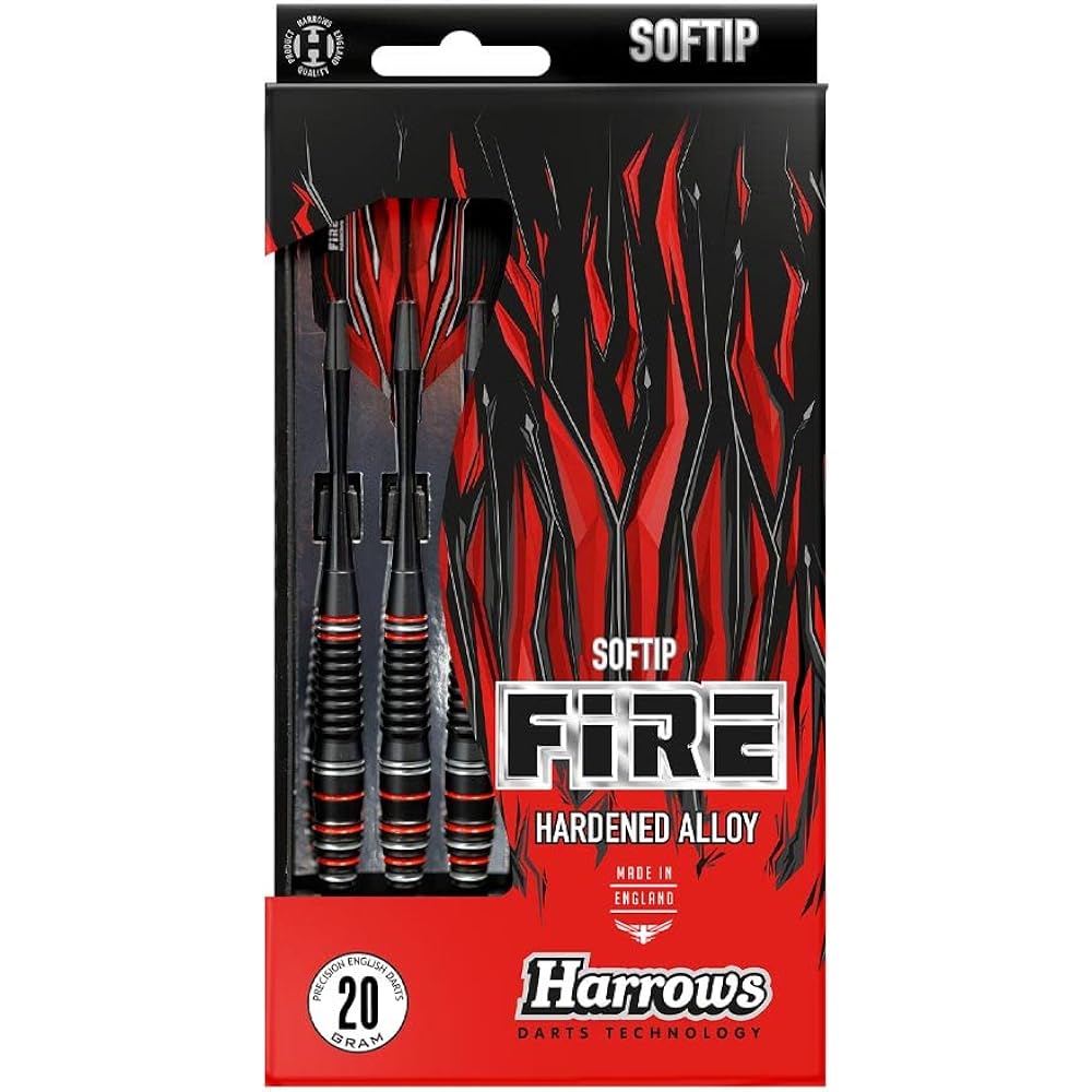 Harrows FIRE HIGH GRADE ALLOY 2BA 20gR dart barrel dart set
