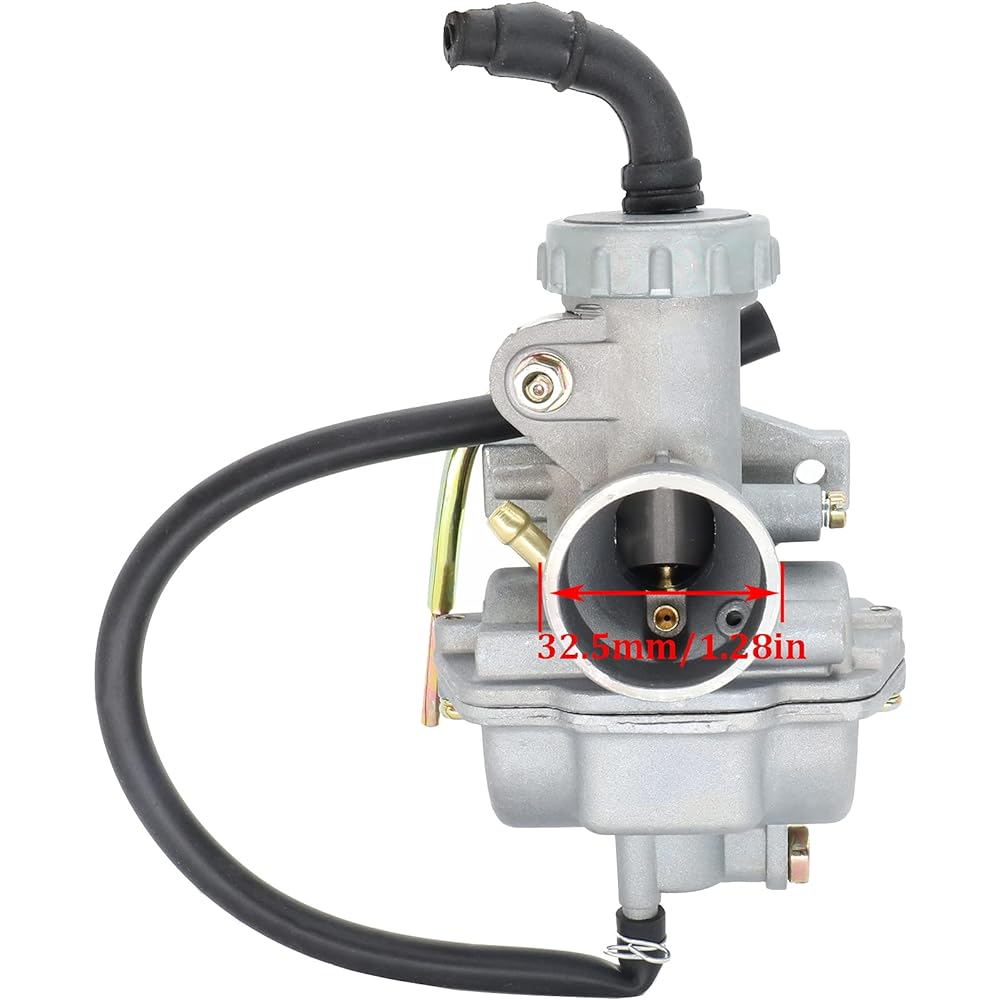 PZ20 Carburetor Replacement Kazuma Baja 50cc -125cc TaoTao 110B NST SunL Chinese Quad 4 Stroke ATV 4 Wheeler Go Kart Dirt Bike CRF50F XL75 CRF80F XR50R with 35mm Air Filter + Inlet Pipe Manifold