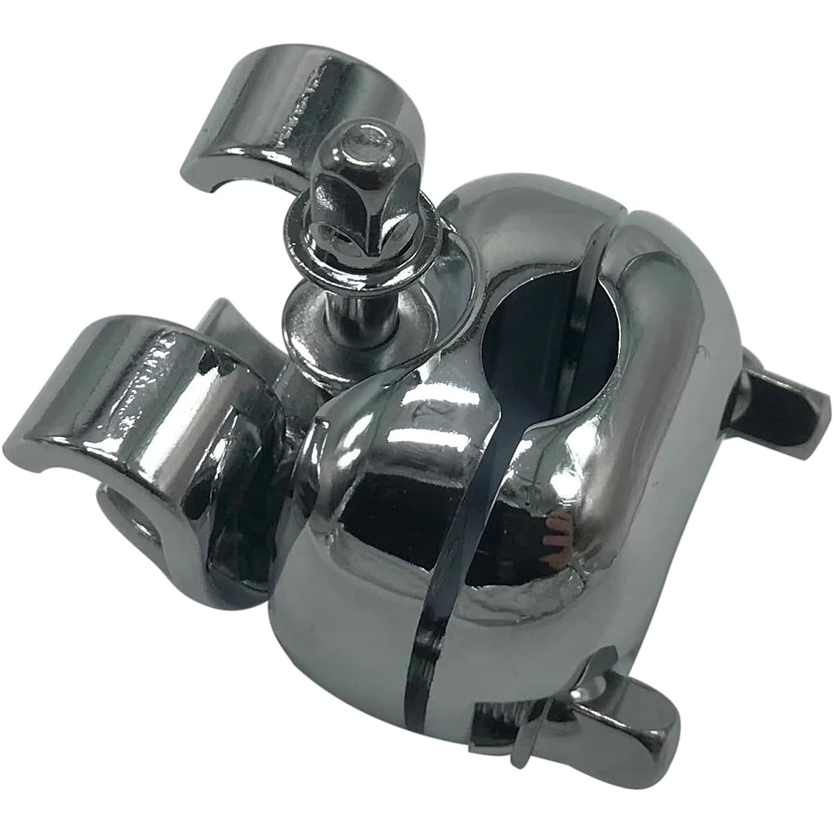 Cowbell Mount Bracket - Tom Hoop Clamp for Cowbell Jam Block Tambourine Splash Cymbal