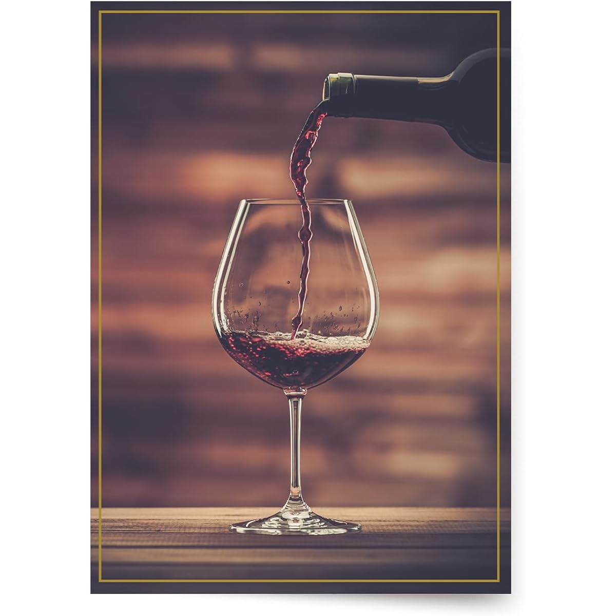 Designer Greetings For Your Words, Blank Cards, Wine (Pack of 6 Cards with Envelopes)