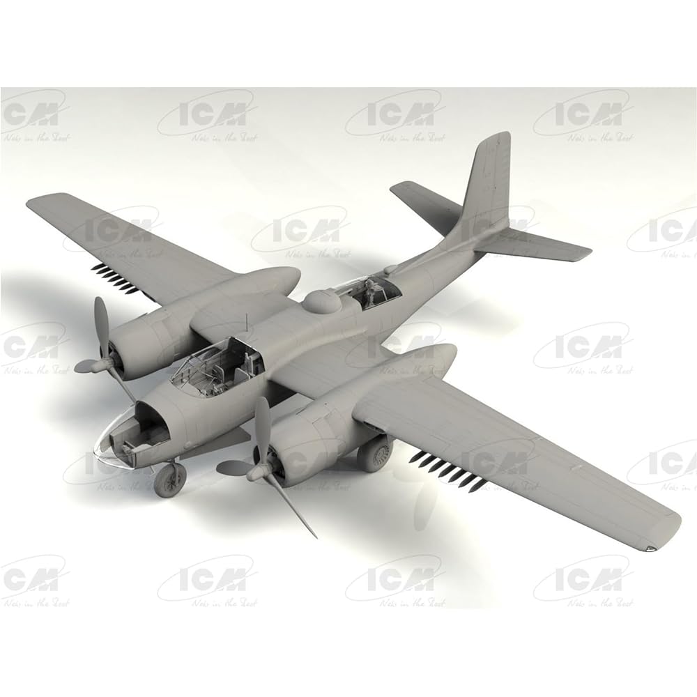 ICM ICM 1/48 US Air Force B-26C-50 Invader Korean War Plastic Model 48284
