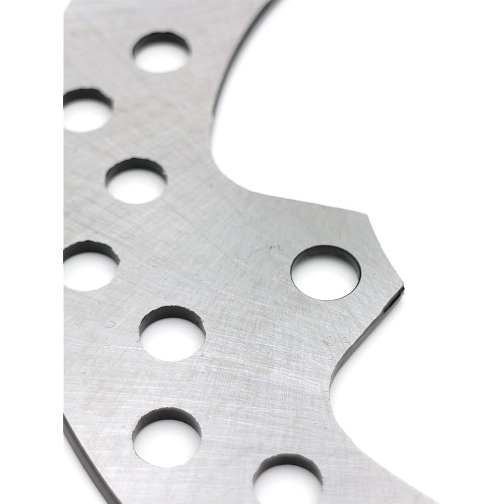 evomosa Stainless Steel Rear Brake Disc Rotor 400cc LT-Z 400 Quad Sport 2002-2002 CRF230L CRM250 XR250R XR400R/600