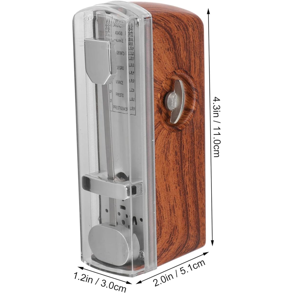VICASKY 5 Metronome Metronome Guitar Accessories Hawaiian Accessories Mechanical Metronome Metronome Violin Metronome Musician